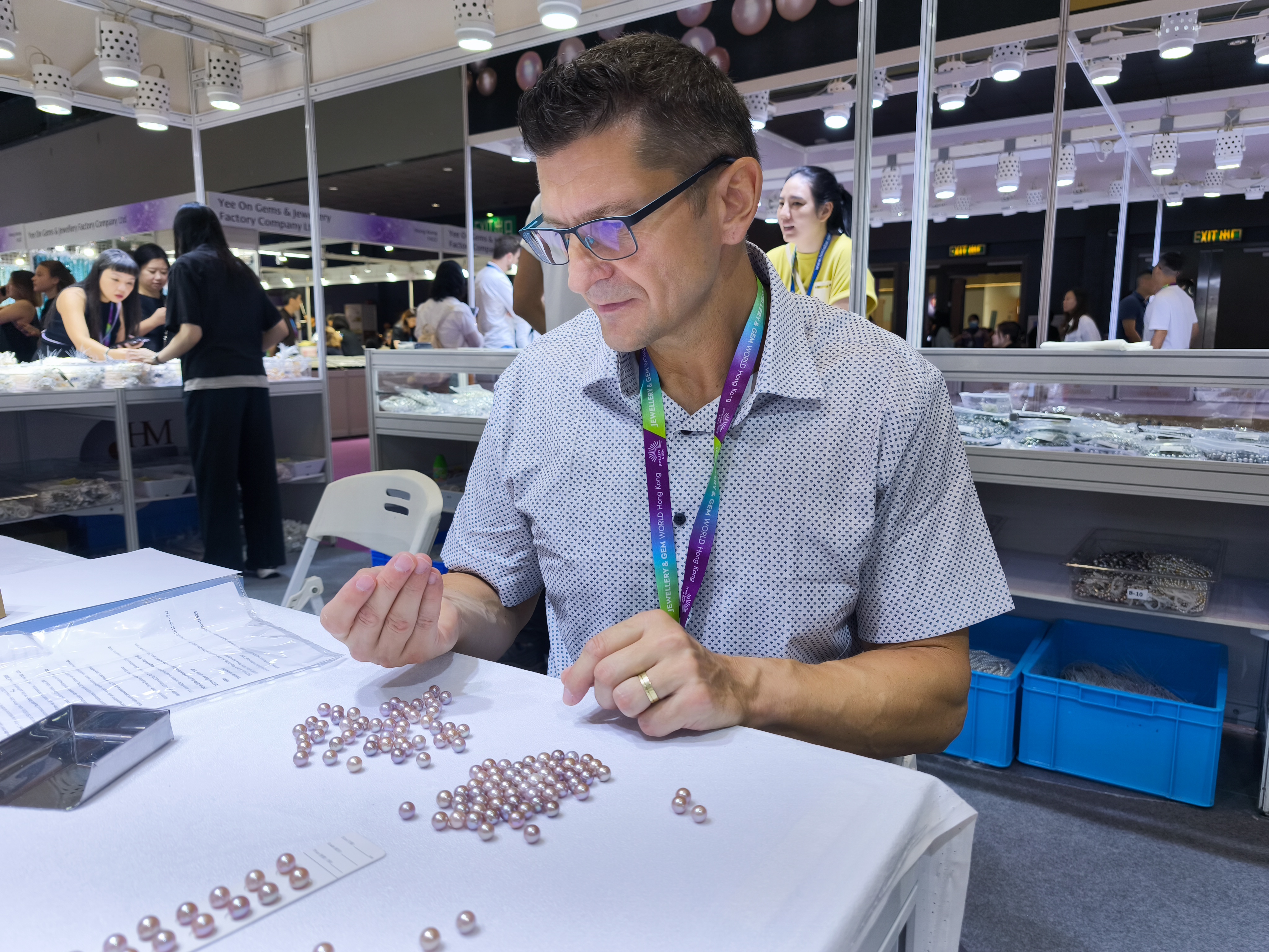 édesvízi gyöngyök választéka